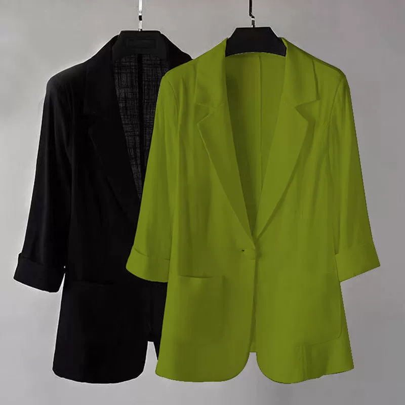 Short fitted jacket, Korean style, bright catchy style