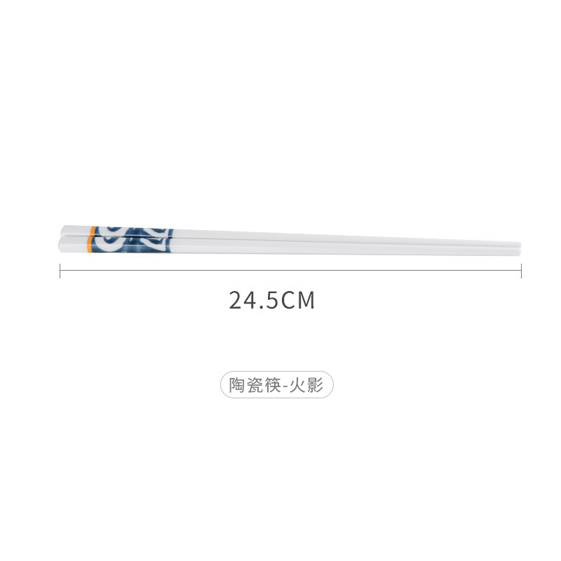 日本式の青瑶の手描きの陶磁器の箸はかびを防ぎます。|undefined