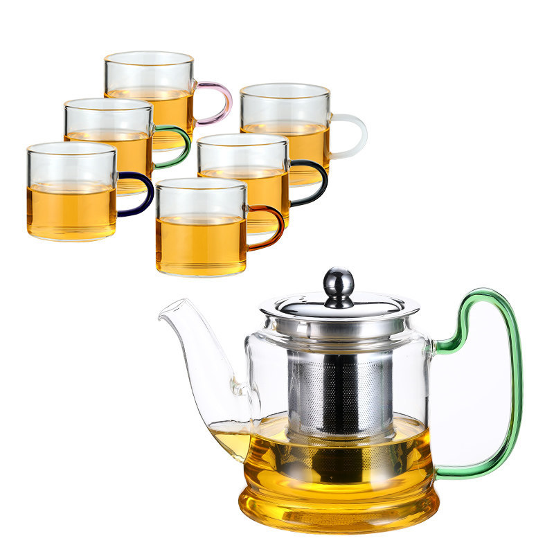 Taza de Té Kung Fu de Vidrio Resistente al Calor para Hogar
