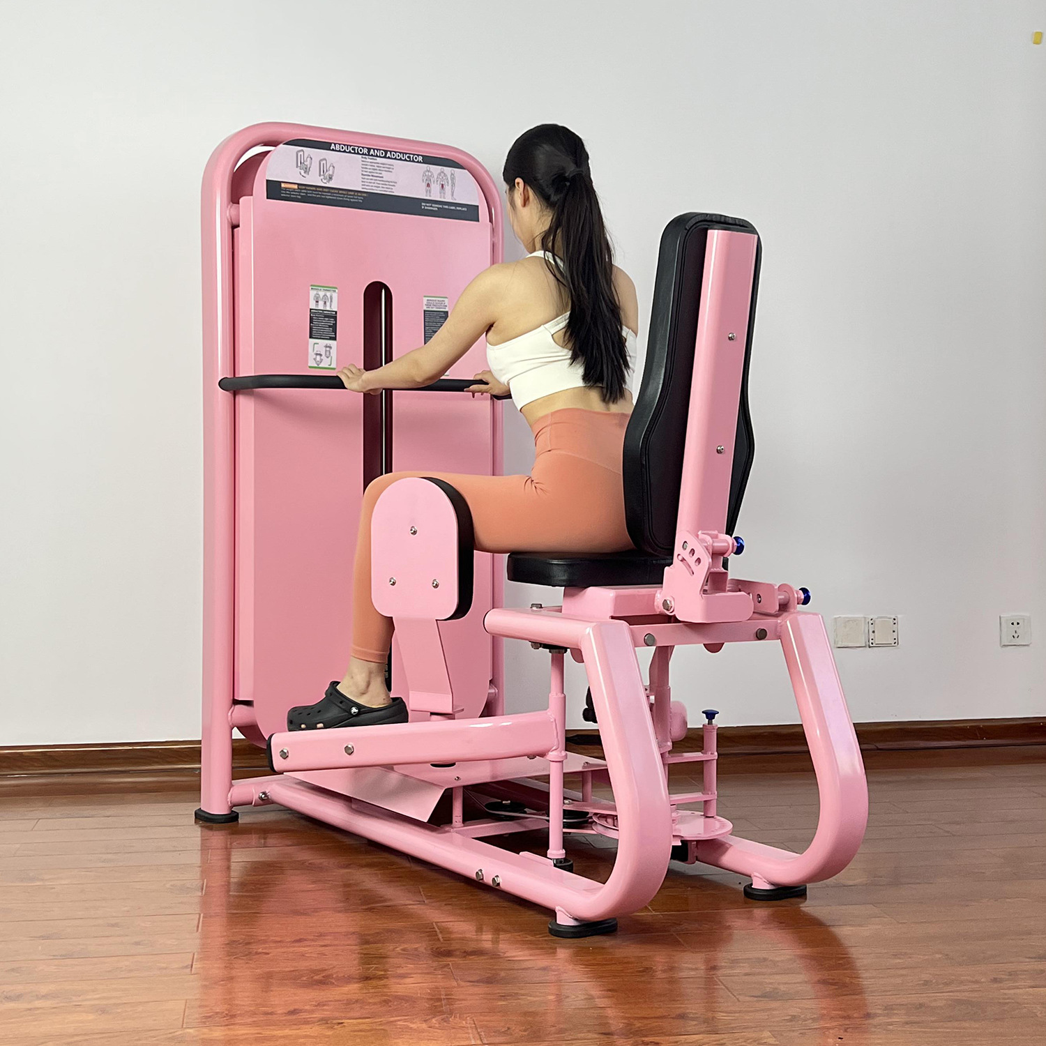 Gimnasio Hummer dispositivo muslo interno y lateral entrenador de cadera de forma femenina abducción abducción abducción máquina todo en uno