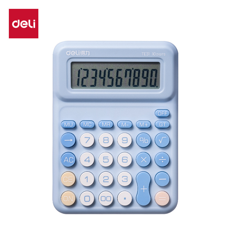 Calculadora de escritorio Te31 Calculadora de escritorio Calculadora de 10 dígitos Calculadora de estudio de estudiantes