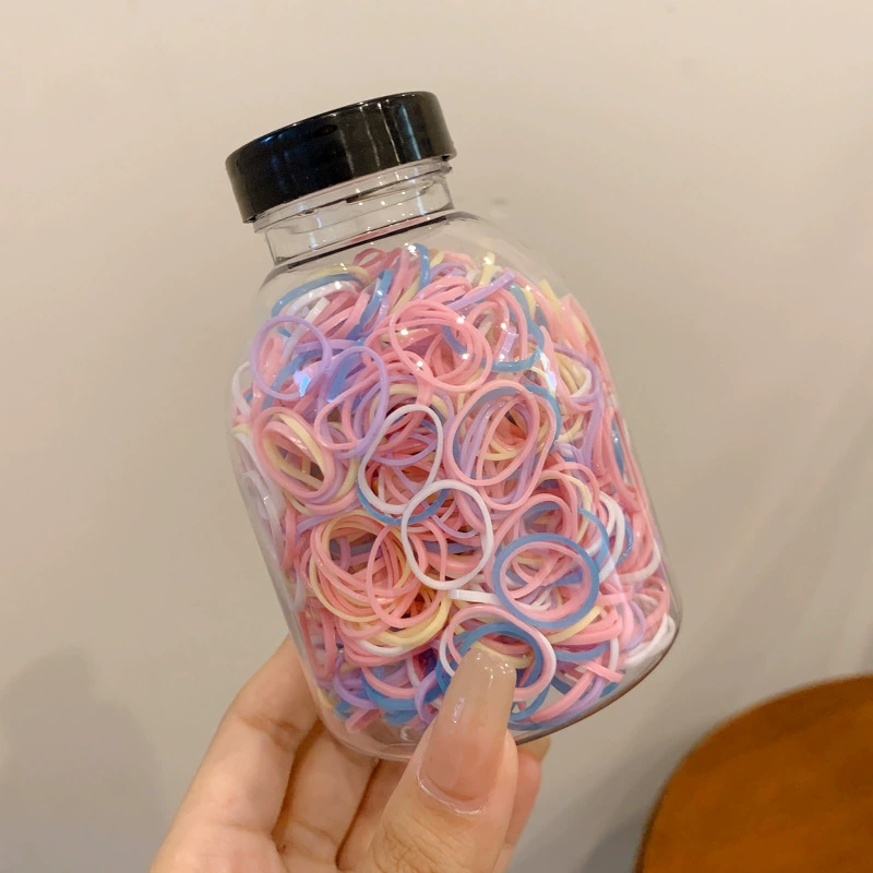 Summer elastic hair rope, durable high-quality hairgrip set, assorted colors (multi-pack)