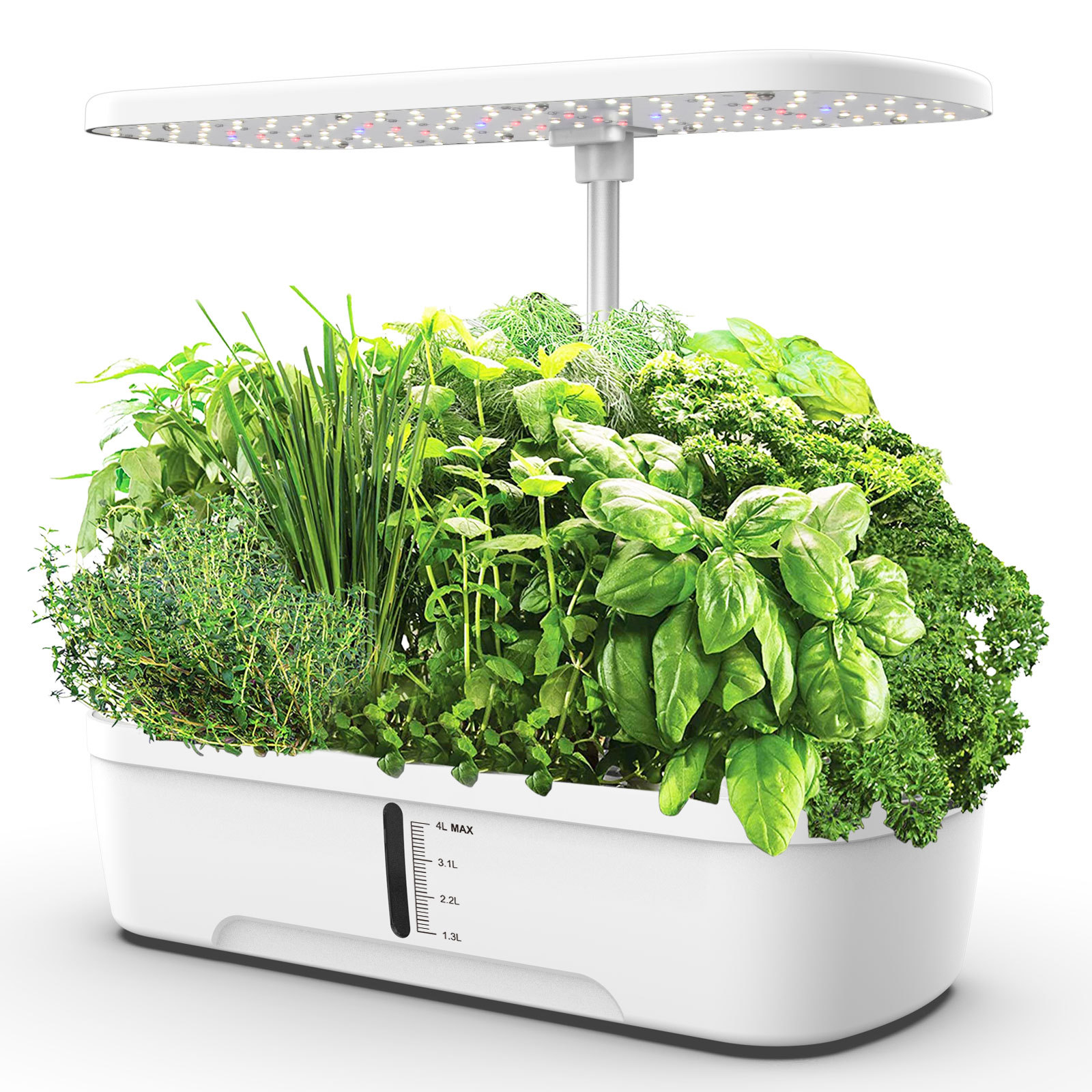 Máquina hidropónica de 12 agujeros de Amazon, lámpara de cultivo de plantas, lámpara de cultivo sin tierra, cultivo inteligente de vegetales en casa