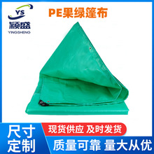 厂家现货PE材质果绿篷布户外防水防雨塑料篷布塑料工地防雨盖布