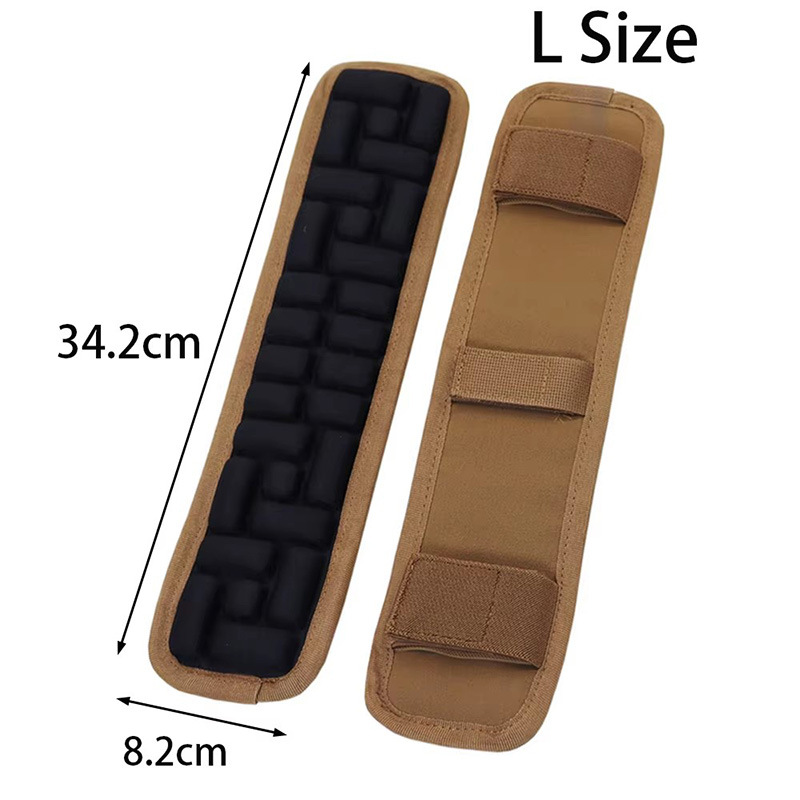 Gravitational non-slip monolithic shoulder pads