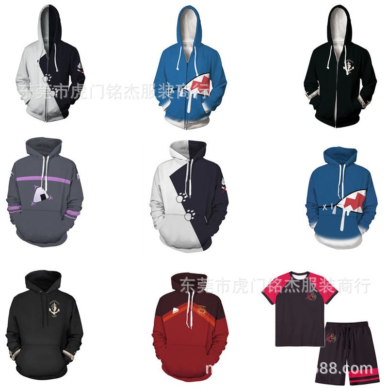 2022 new virtual anchor HololiveEN 3D digital printing sweater hoodie cos surrounding 2022 new virtual anchor HololiveEN 3D digital printing sweater hoodie cos surrounding