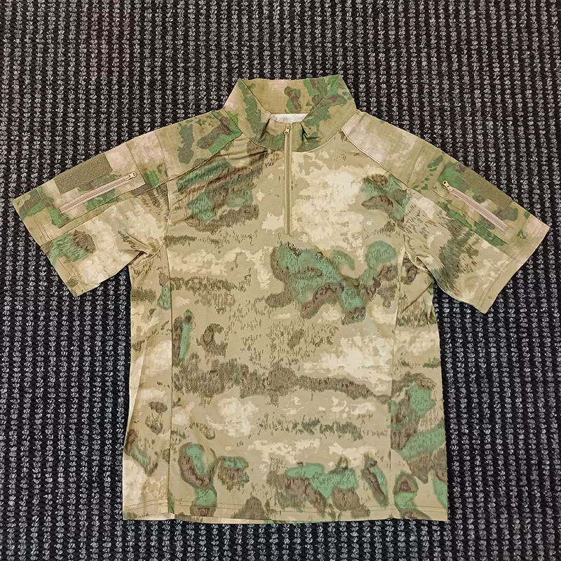 先锋透气款速干衣户外半袖迷彩战术短袖快干衣T恤