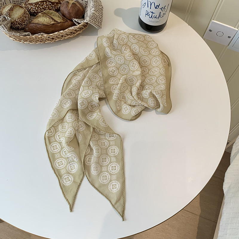 Pañuelo de seda, banda larga, estilo de primavera y verano de alta calidad, bufanda de decoración literaria, bufanda de todo fósforo, cinta, cintura, bufanda de seda para mujer al por mayor