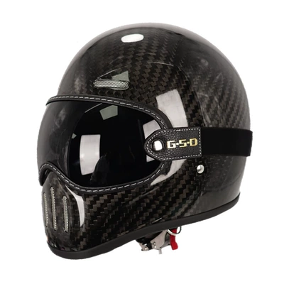 Winter and All-Season Safety Helmet 3C, Motosiklet kaskı (dəbilqə) - 9k-black-tea-mirror-m55-56