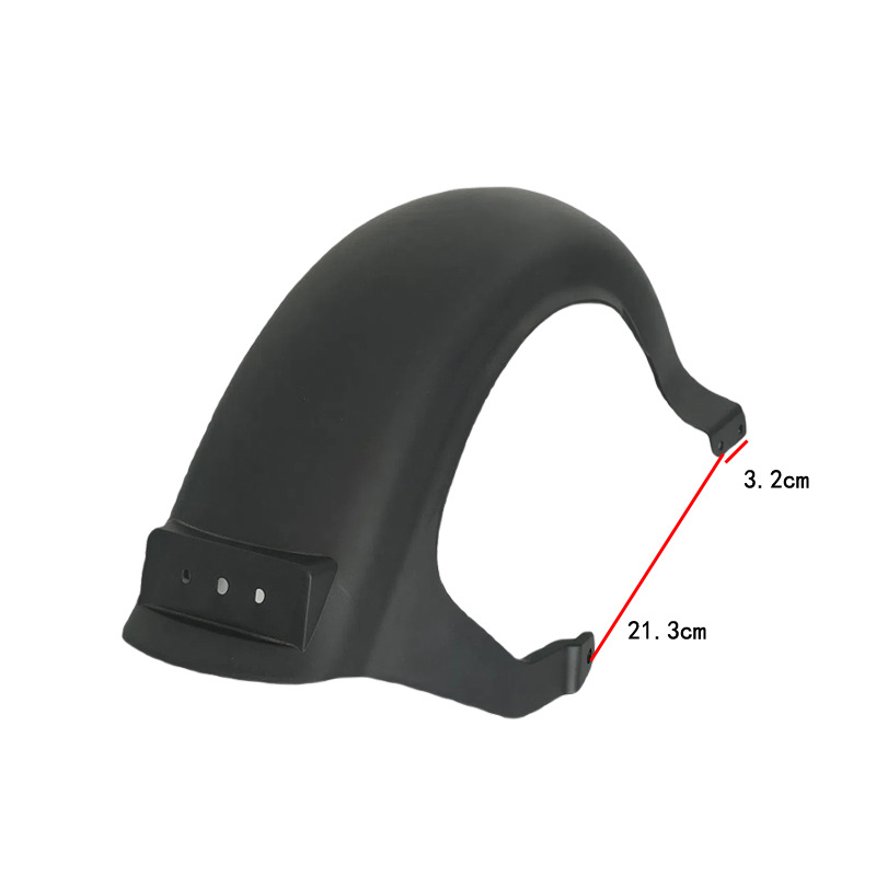 Electric Vehicle Smurf Rear Fender Splash Guard Accessories Pp Parts Rear Fender Pedal Flat Fork Guard