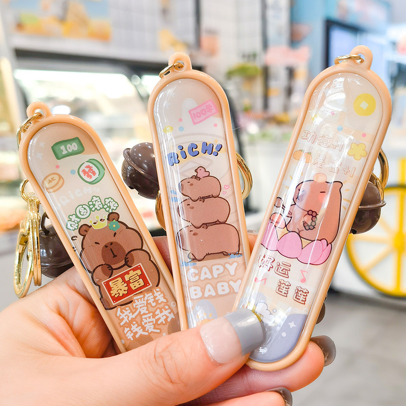 Factory popular planet spaceman astronaut scooter keychain men's and women's luggage ornaments doll machine gift