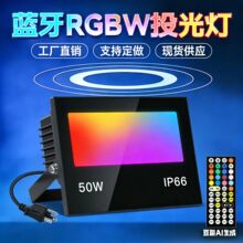 50W RGBWͶ��� ����ң��ȫ�ʵ��� �����ˮ��������LED�����