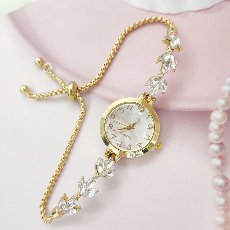 Holiday, Banquet Occasion Casual Elegant Petal Magnet Buckle Quartz Women's Watches