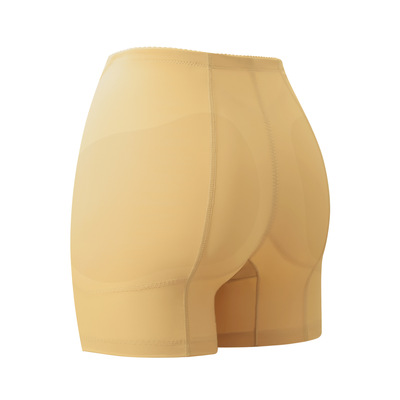 翘臀丰胯光面提臀无痕加垫蜜桃臀增胯丰臀美体丰跨假屁股内裤女|ms