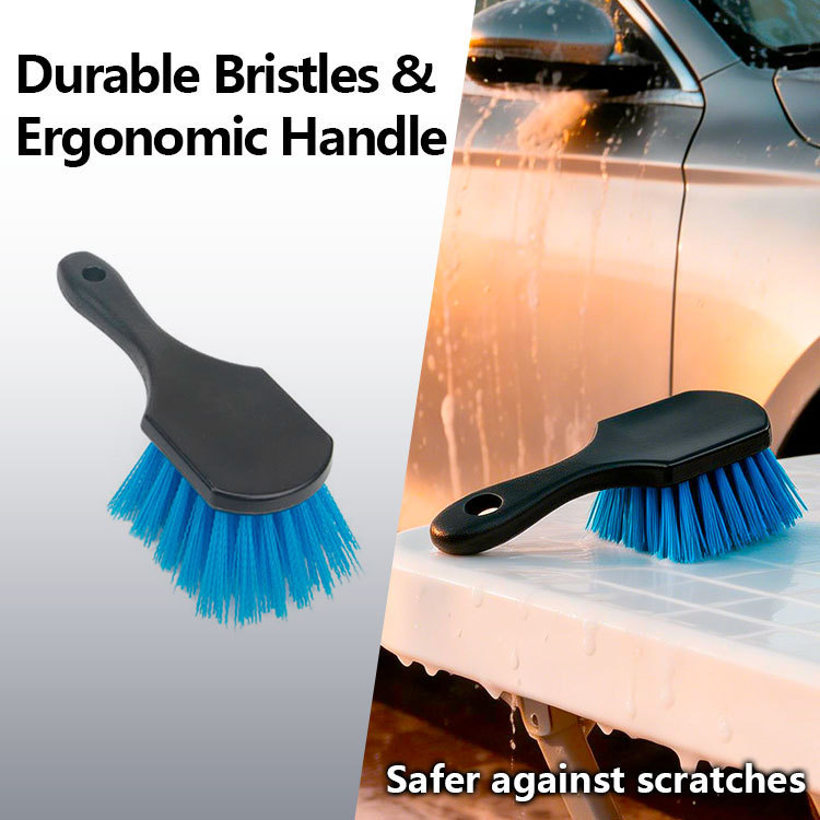 Car Tire Brush, Car Wheel Brush, Cleaning Brush, Foot Mat Cleaning Brush, Carpet Hand Brush