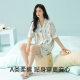[7A Antibacterial] 2025 New Summer Pajamas Women's Cotton Class A Thin Short-sleeved Women's Home Clothes Rack Cotton