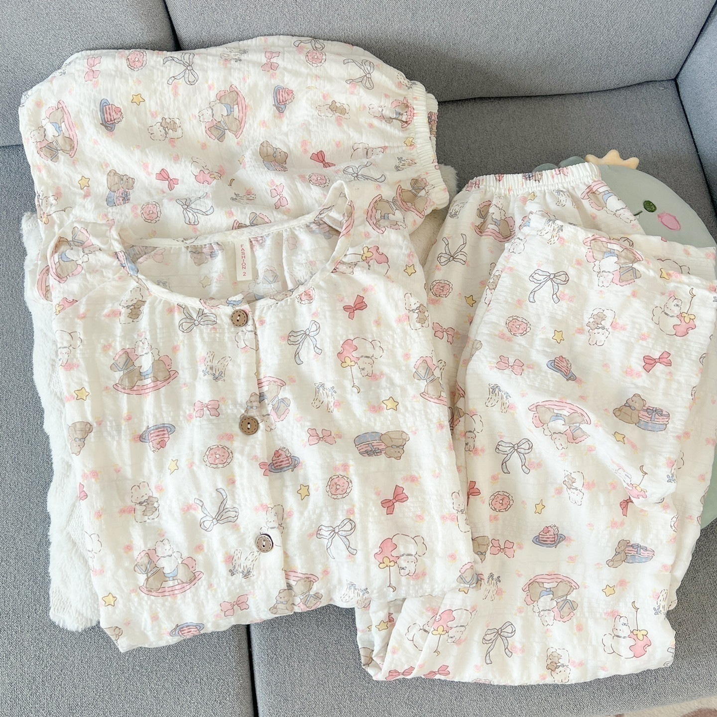 Yunduo cotton-j7802 # Carousel three-piece set / M code [recommended 37.5-50kg ]
