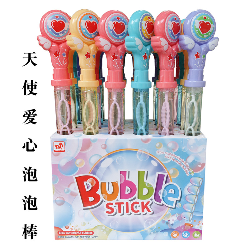 天使爱心泡泡棒