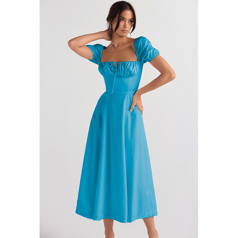 호수 푸른 거품 소매