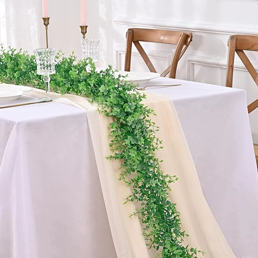 Симулированная эвкалиптовая листьяная конфета Эвкалиптовая настенная декоративная подвеска на Амазон День благодарения обернутые монеты листья для дома