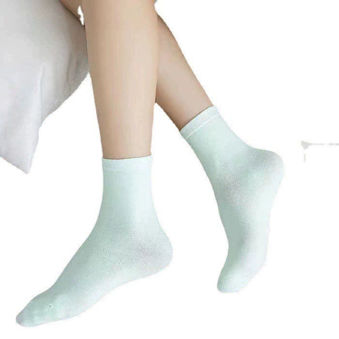 Demi-season winter knee socks, mid-length, Korean style