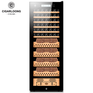 Qalong Cl-268C Cigar Cabinet Intelligent Wifi Constant Temperature and Humidity Household Compressor Cabinet Cigar and Red Wine Dual-Purpose Cabinet