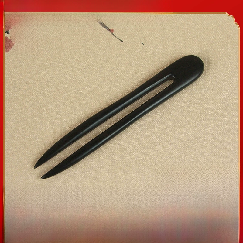 Китайская заколка из ebony sandalwood, заколка для волос, аксессуар, китайский стиль, стиль высокого качества