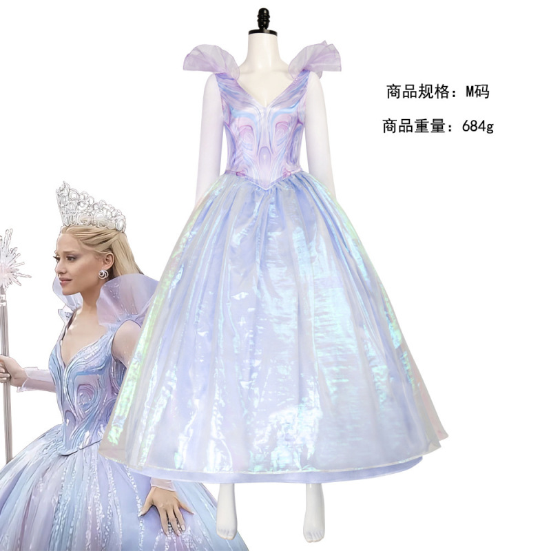 映画マジックバッドウィッチ2 エブバーコス衣装 ハロウィンコスプレ グリンダ 妖精ドレス プリンセスドレス|undefined