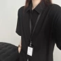 半袖夏季宽松短袖衬衣