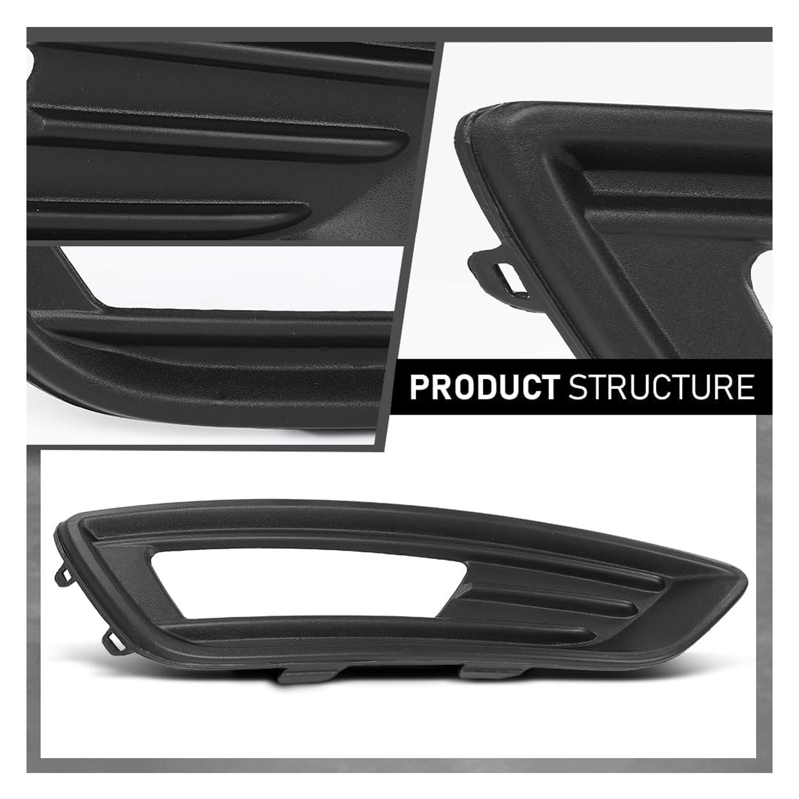 Cross-border e-commerce - Fox 15 Leather Texture Fog Light Frame Left F1EB15A299AA Right F1EB15A298AA