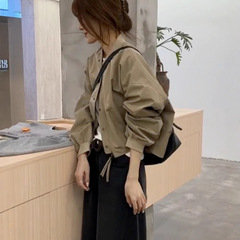 棒球服外套女短款夹克秋季2025新款韩系洋气美式高级感小个子上衣