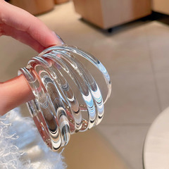 女性用の新しいCNCキャットアイブレスレット、ファッショナブルで多用途、フラッシュソリッドブレスレット、ニッチデザインブレスレット、ハイエンドジュエリー