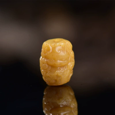 Natural Camel Bone Carving DIY Zərgərlik ara hissələri - no-2