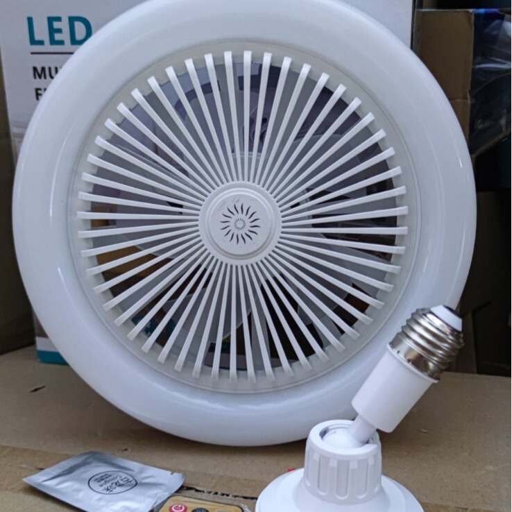 メーカー卸売り小型ファンランプ寝室ランプe 27ねじ口無調光led天井吊り下げランプ85-265V|undefined