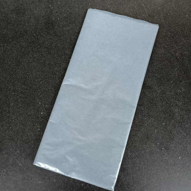 Fábrica en stock metal pera papel ramo base forro color sólido copia papel flor embalaje material paquete flor papel