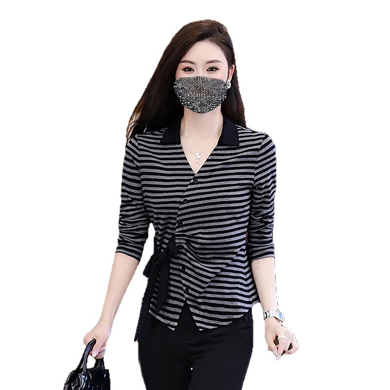 长袖衬衫女2025新款早秋洋气小衫设计感小众收腰显瘦女士红色上衣|undefined