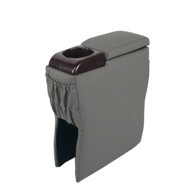 Armrest box No-Drill Modification Car Central - gray-armrest-box-multifunctional-storage-box
