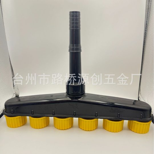 Six black sprinkler head irrigation sprinkler head multi-hole sprinkler head watering vegetable garden water pipe spray water spray new material