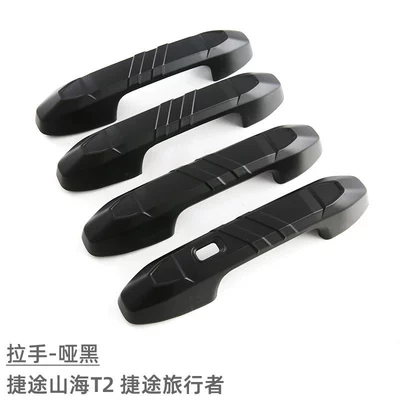 Portal Wrist Bowl Handle Protection Sticker Jietu - handle-matt-black-4-piece-set