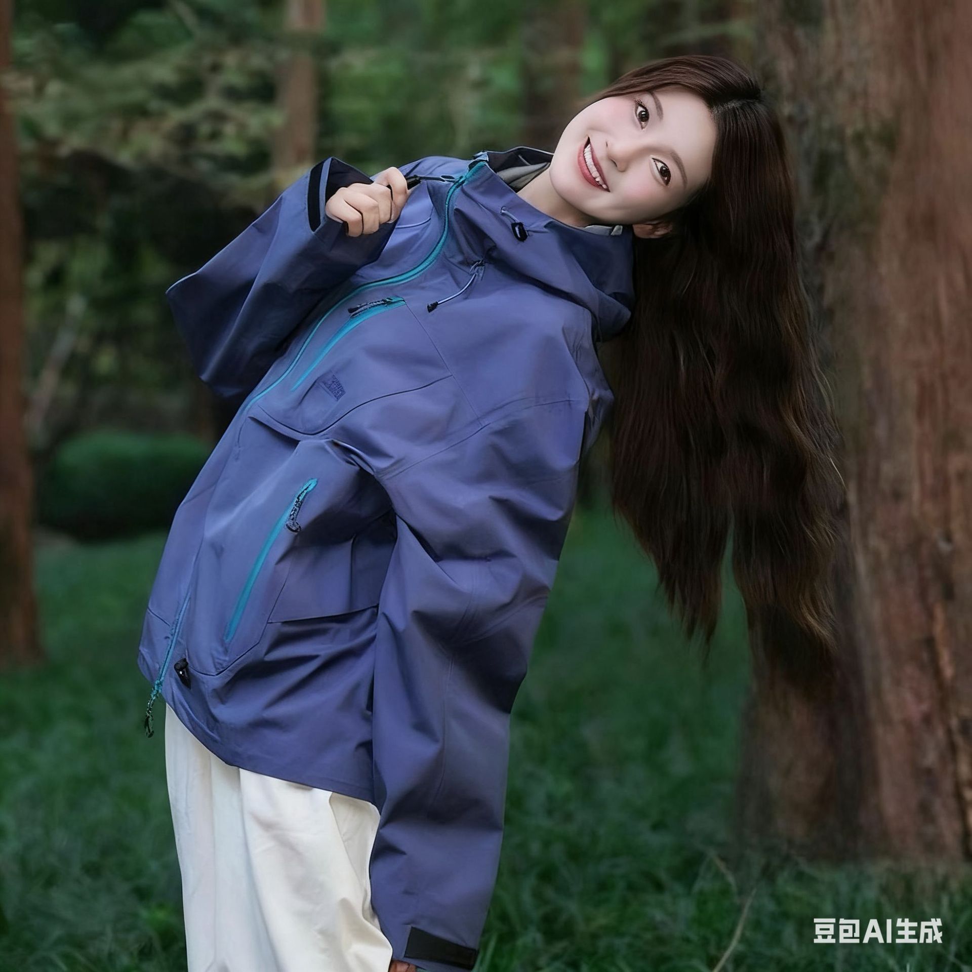 Luotuo Three-In-One Jacket for Women 2025 Windproof and Waterproof Detachable Mountaineering Jacket Three-In-One Jacket