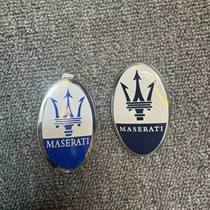 Yeni Maserati Quattroporte Ghibli Levante GT Ön Bamper Emblem, Kapot Loqosu