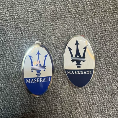 Applicable to the New Maserati Quattroporte Ghibli Levante Gt Front Bumper Emblem, Hood Logo, Car Emblem