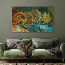 梵高合集源头经典油画 抽象古典风景帆布画芯玄关客厅装饰画