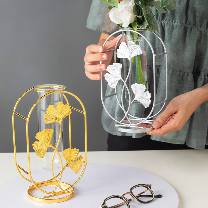 vasijas de vidrio artesanía creativa para el hogar vasijas de flores secas contenedores hidropónicos decoración en la mesa de comedor sala de estar decoración de estudio