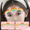 Z412【Five A】Love Rainbow Brush Sticker