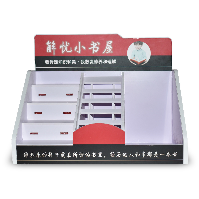 供应柜台展示架 雪弗板陈列架 商超展示促销展架 台面PVC展示盒