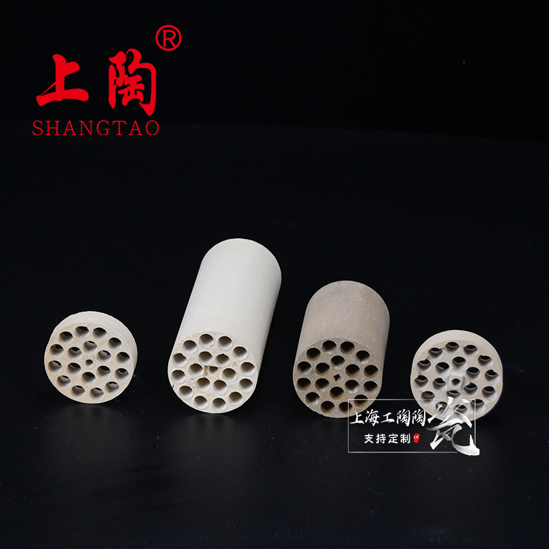 上下穿丝加热芯 陶瓷加热芯 焊枪枪芯 电加热多孔芯 陶瓷加热器芯