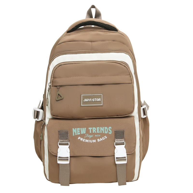 JIAYISTAR original mochila de hombro en venta caliente versátil para reducir la carga de la mochila de estudiantes de secundaria y secundaria, mochila de estudiantes universitarios