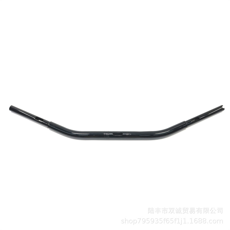 Suitable for Harley 883 XL1200 X48 modified flat handlebars, Dyna Streetster 1inch modified extended pullback straight handlebars