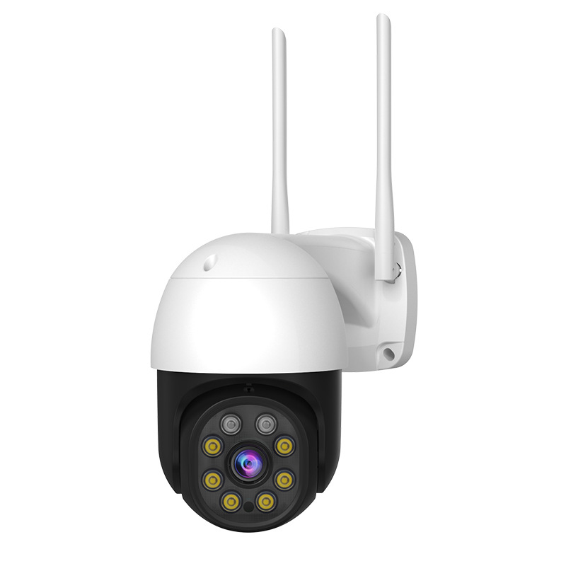 跨境定制 涂鸦网络4G监控摄像头室外wifi无线远程夜视全彩家用